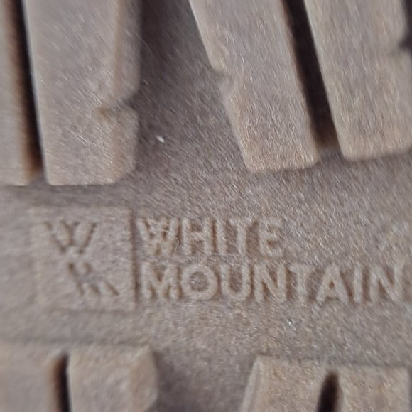 White Mountain Zion Lace-Up Hiking Boot with Faux Fur Size 8 - Picture 8 of 10